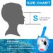Kids Full Face Snorkel Mask Set - 180 Panoramic View, Anti-Leak/Anti-Fog, Blue - Safe & Foldable Snorkeling Gear for Kids/Adults - Buy Online on GoSupps.com