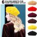 Anteer Wool Beret Hats 6-Piece Set - French Style Beanie Caps for Women and Girls - Buy Online on GoSupps.com