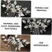 Ipetboom Bridal Hair Accessories Wedding Hair Accessories Crystal Wedding Hair Accessory Bride Headpieces for Wedding Rhinestone Barrettes Pearl Zinc Alloy Bridesmaid Hair Comb - Buy Online on GoSupps.com