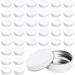 Foraineam 48-Pack Aluminum Lip Balm Jars | Empty Round Travel Cream Cans with Screw Lid | White Metal Containers for Travel - Buy Online on GoSupps.com