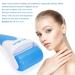 Blue Ice Roller for Face & Eye Puffiness Relief | Tighten Pores Reduce Wrinkles & Relieve Dark Circles | Premium Face Massager for Migraine Pain Relief - Buy Online on GoSupps.com
