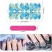 12 Sheets Gradient Marble Full Nail Wraps Sticker Self Adhesive Nail Polish Strips Stickers Gel Nail Strips Nail Wraps Supplies with Nail File Nail Polish Decals for Nail Tip Decoration - Buy Online on GoSupps.com