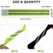 Rafiyu 8-Piece Bicycle Pants Bracket - Elastic Reflective Straps with Velcro for Outdoor Jogging & Cycling - Green & Black Safety Bracelet (35 x 5 cm) - Buy Online on GoSupps.com