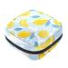 Lemon Leaves Pattern Menstrual Cup Pouch Menstrual Pad Bag Feminine Menstruation Bags Portable Sanitary Napkin Pads Storage Bags Color 3