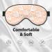 Adjustable Double-Sided Geese and Flower Sleep Mask | Soft Eye Covers for Optimal Sleep | Reduce Eye Edema - Buy Online on GoSupps.com