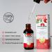 NVXNMSD 120 ml pure rosehip oil with unsaturated fatty acids 100 natural coldpressed oil moisturizing for antiaging fades wound healing revitalizes skin and hair - Buy Online on GoSupps.com