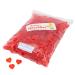 Your snack box - sugar-free fruit gum hearts - 1kg refill bag - recyclable - XL bulk pack 1000g refill bag