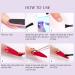 Saviland 15ML 4-in-1 Nail Glue Set for Fake Nails & Poly Gel - Super Strong Gel Base Strengthen, Slip Solution, Nail Repair Treatment - 2pcs - Buy Online on GoSupps.com