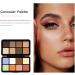  Generisch Cream Contour Palette | Face Makeup Palette | Face Makeup Palette - 16-Color Face Contour and Highlighter Palette - Cream Makeup Palette - Buy Online on GoSupps.com