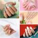 COSCELIA Gel Nail Polish Kit with U V Light Starter Kit 10PC Gel Polish Top Base Coat Nail Art Rhinestones Pink White Glitter Colors Gel Nail Manicure Kit Nail Art Design DIY for Women - Buy Online on GoSupps.com