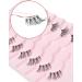 Onlyall Natural Lashes Half Lashes Natural Look False Eyelashes Wispy Lashes Natural Half Eyelashes Clear Band Lashes Pack 3D Faux Mink Lashes 7 Pairs C03 (6MM-15MM)