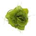 Topkids Lime Green Hair Clip with Rose Blossom Motif - Perfect for Women & Girls - Wedding Prom Party Accessories - Buy Online on GoSupps.com