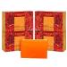 Vaadi Herbals Saffron Oil Bar Soap 2.65 Ounce Each (Pack of 4)