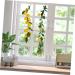 Zerodeko 4 Pcs Simulation Lemon Rattan Garland Decor Plant Flower Embellishments Front Door Wreath Wedding Supplies Artificial Flower Spring Front Door Adornment Summer Plastic Green Leaves Yellowx2pcs 100x13cmx2pcs - Buy Online on GoSupps.com