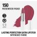 Manhattan Lasting Perfection - Satin Lipstick 150 Rosewood Rose - For intense long-lasting color and hydration - Buy Online on GoSupps.com