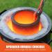 TOAUTO 6 KG Foundry Clay Graphite Crucible for Metal Melting - Gold, Silver, Copper, Brass, Aluminum - Buy Online on GoSupps.com