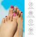 Self-Adhesive Nail Film - 32 Toothed Gel Nail Wraps | UV Hardening | Perfect Gifts for Women & Girls - Buy Online on GoSupps.com