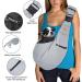 VRBabies Pet Dog Sling for Small Dogs - Adjustable Comfortable Shoulder Pads & Freehand Design for Easy Travel - Buy Online on GoSupps.com