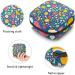 Shop Women's Bond Storage Pockets - Portable Period Kit & Feminine Product Bag in Blue Fruits Pattern - Buy Online on GoSupps.com