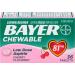 Bayer Chewable Low Dose Baby Aspirin Cherry Flavor 36 Tablets - 2 Pack - Buy Online on GoSupps.com