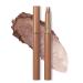 B ton d'ombre paupi res paillet e marron crayon fard paupi res cr me chatoyant rotatif et durable r sistant aux taches texture cr meuse