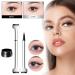 Lower Lash Stamp 2-in-1 Waterproof Eyeliner and Lower Eyelash Stamp Set Reusable Dual Head Quick Eye Makeup Tool with Ink (Brown) - Buy Online on GoSupps.com