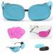 HAYATEC Occlusion Eye Patch Cover for Children Glasses - Treat Lazy Eye Amblyopia one Eye Disorder Children Spectacle 85x50 cm 3 Pairs (Blue) - Buy Online on GoSupps.com