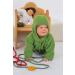 Disana Baby Jumpsuit 50-56 Lagoon - Organic Cotton Onesie - Unisex - Buy Online on GoSupps.com