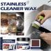 Magical Stainless Steel Cleaning Paste magical nano-technology stainless steel cleaning paste Stainless Steel Clean Wax Stainless Steel Cleaner Rust Remover for Metal (3Pcs) - Buy Online on GoSupps.com