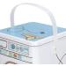 Powdered Laundry Detergent Container Large Capacity Glossy Rounded Corners Corrosion Resistant Powder Detergent Container Multifunctional with Lid for Storage - Buy Online on GoSupps.com
