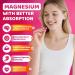 Magnesium Glycinate Gummies for Women High Absorption Magnesium Glycinate- Sugar Free Vegan Gummies for Adults with Vitamin D3 Zinc - Sleep Stress Bone & Memory Support - 60 Count Raspberry - Buy Online on GoSupps.com