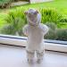 JiAmy Baby Boys Snowsuit & Girls Romper | Hooded Winter Jumpsuit | Bear Cartoon Pajamas Outfit | Gray 6-9 Months - Buy Online on GoSupps.com