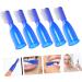 Magiclulu 10 Piece Mini Toothbrush Set Portable Dental Accessories for Prisons & Travel | Ideal Tiny Toothbrush for Teeth Cleaning - Buy Online on GoSupps.com
