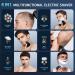 Lovcoyo 8D Upgraded Head Shaver for Men - 6-in-1 Waterproof Bald Head Razor for Beard Grooming Kit - Cordless Rechargeable Black Shaver - Buy Online on GoSupps.com