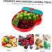 Zerodeko Decorative Dinnerware 1pc Christmas Glove Plate Gloves Flatware Dried Fruit Tray Fruit Plates Storage Basin Child Food 21x17cm Red - Buy Online on GoSupps.com