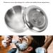 Stainless Steel Shaving Bowl with Lid | Universal Men's Beard Razor & Soap Cup | Versatile Face Mask Bowl for Home Beauty Salons - Buy Online on GoSupps.com