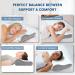 Polovo Memory Foam Pillows Neck Pillow Bed Pillow for Sleeping - Blue&grey - Buy Online on GoSupps.com