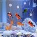 Taicols 4-Piece Floating Aquarium Decoration | Fish Tank Ornaments & Accessories | Unique Divers Ornament for Stunning Aquariums - Buy Online on GoSupps.com