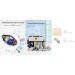 Kamay's Waterproof Mummy Diaper Bag | Chic Nappy Changing Tote | Dark Blue Unicorn Rainbow Design - Buy Online on GoSupps.com