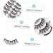 Beatifufu 1 Box 5d False Eyelashes No Glue Eyelashes Artificial Eyelashes Wispy Eyelashes Faux Eyelashes Pesta as Postizas Naturales Stick on Fake Eyelashes Cosmetic Eyelashes Chemical Fiber - Buy Online on GoSupps.com
