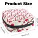 Womens Binding-Up Bags | Cherry Blossom Pink Tampon Storage & Taming Bag with Zip Pockets - Multi-purpose Menstrual Bags - Buy Online on GoSupps.com