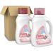 Dreft Stage 1 Newborn Hypoallergenic Baby Laundry Detergent - 64 Loads (Pack of 2) Natural & HE Friendly - Buy Online on GoSupps.com