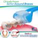 3-PK Dentrust 3-Sided Braces Toothbrush - Clinically Proven for Orthodontic Care - Ideal for Cleaning Around Brackets and Ortho Appliances - Buy Online on GoSupps.com