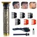 Hair Trimmer for Men Cordless Rechargeable Beard Trimmer Electric T Blade Liners Hair Cutting Kit