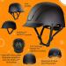 Troxel Spirit Horseback Riding Helmet - Black Duratec  Large (7 3/8-7 3/4) - Troxel Riding Helmets & 2 PK Long Open End No Knot Hairnet - Horse Riding Helmet for Kids - Troxel Helmet - Horse Helmet - Buy Online on GoSupps.com
