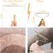 Large 9 X 10 Inch Carpet Rake Pet Hair Remover Tool - Pro Lint Remover UK for Sofa, Furniture & Stairs - Buy Online on GoSupps.com