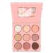 Essence love what you do eyeshadow palette eyeshadow multicolored long -lasting matt seemingly shimmering vegan nanoparticles free without perfume (13.5g)