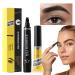 G n rique Eyebrow pencil eyebrow pencils for women - Smudge-proof eyebrow pencil - 4-prong liquid eyebrow pencil with eyebrow gel natural-looking eyebrow pencils for women