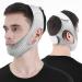 Vosaro Anti Snoring Chin Strap Stop Snoring Device for Sleeping Effectively Snoring Solution for Men and Women Adjustable & Breathable Keep Mouth Closed Chin Strap for CPAP Users Grey
