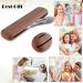 Qetlavee Portable Cosmetic Bag Set - 2stk Makeup Brush Organizer with Silicone Holder & Makeup Sponge Holder - Travel Essential for Makeup Brushes (Brown) - Buy Online on GoSupps.com